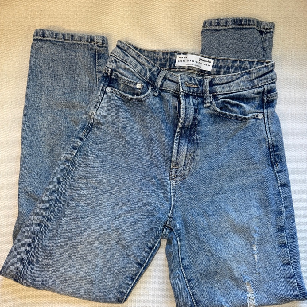 Stradivarius Light Blue skinny jean